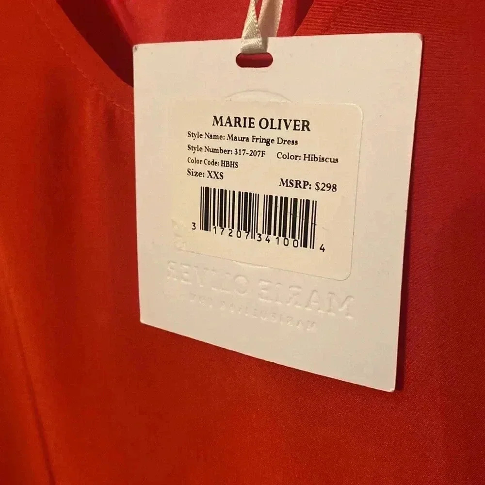 NWT Marie Oliver Maura fringe dress - Picture 6 of 6